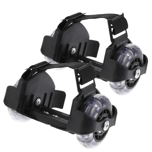 Patins Healvian avec roues lumineuses de talon en PVC et taille réglable