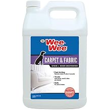 Four Paws Wee-Wee Pet Stain and Odor Eliminator for Carpet Stains 128 Ounces