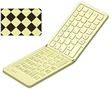 Clavier Bluetooth multi-appareils : notre clavier pliable avec triple canaux Bluetooth, qui maintiendra une connectivité stable et une réponse rapide dans une plage de fonctionnement de 10 m (Remarque : activez le bouton d'alimentation avant de vous connecter). Prend en charge jusqu'à 3 appareils tels que iPad, smartphone, tablette ou ordinateur portable. Il peut être votre partenaire idéal pour vous aider à répondre aux e-mails, modifier des feuilles Excel ou écrire vos idées à tout moment