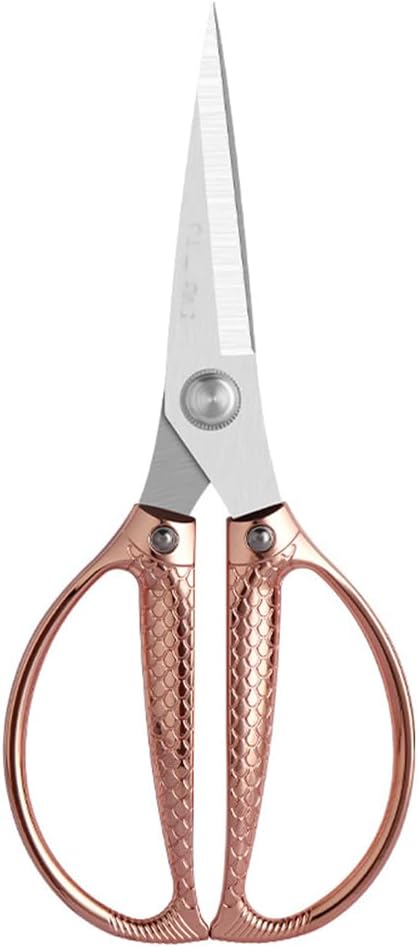Gold Scissors -Heavy Duty & All Purpose, Stainless Steel shears, Ideal for Kitchen office & Home Use