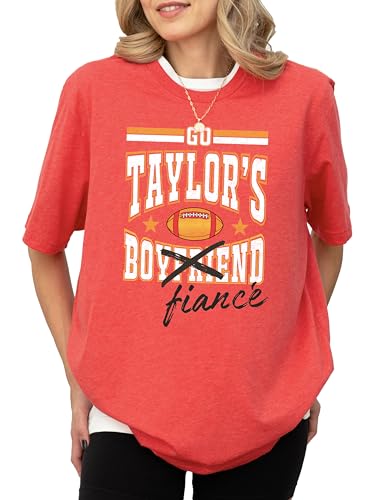 Go Taylor's Fiance Crossed Out Boyfriend Shirt for Women, Teens & Kids Funny Football Fan Tee4