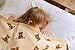 Little Jump 2 Layers Muslin Cotton Baby Blankets - Teddy Bear Toddler Quilt Crib Blanket - Gender Neutral Crib Blanket for Baby Boys and Girls 47