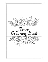 Flower Coloring Book B0F5MN48LH Book Cover