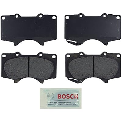 BOSCH BE976 Blue Ceramic Disc Brake Pad Set - Compatible With Select Lexus GX460, GX470; Toyota 4Runner, FJ Cruiser, Sequoia, Tacoma, Tundra; FRONT
