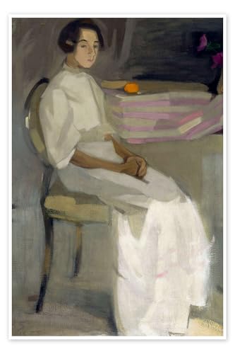 Costume Picture II Póster de Helene Schjerfbeck 70 x 100 cm Cuadros Decoración para la pared