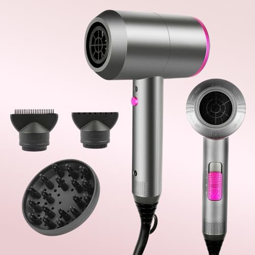 Secador Pelo Ionico, Secadores de Pelo iones Profesional Hair Dry...