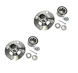 DTA 2 Rear Left or Right Wheel Hub and Bearing Kits Compatible with 2012-2026 Club Car Carryall 1500, 1700, 295, XRT 1550, Replaces 103146203 and 102464301, WH203