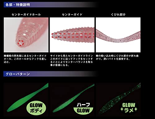 GANCRAFT ガンクラフト アジバクスイ 鯵爆吸 1.8inch GANCRAFT AJI BAKUSUI ▼14紀州みかんグロー 1.8inch 2枚目