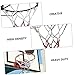 BELLIFFY 1pc Heavy Duty Chain Basketball Net Outdoor Basketball Accessory Color Design for Competition Easy Installation Fits Standard Goals