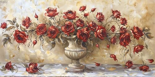 Kit Peinture Diamond Enfant et Adulte - Broderie Diamant 5D Fleurs 60x120