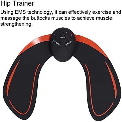 Electrical Hip Trainer, Glute Trainer, Intelligent EMS Hips Trainer Massager, Smart Wearable Buttocks Muscle Stimulator, Butt Lifting Machine for Men Women, Home Office Workout Equipment Machine