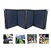 Produktbild LiRongPing Faltbare Solarpanel 40W, 5V / 12V Handy Laptop Im Freien Energie Solarspeicher Falten Paket, Tragbar Und Einfach Zu Bedienen