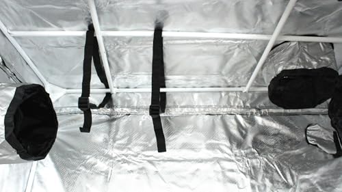 Zelsius Growzelt MyHomeGrow Grow Tent | Indoor Growbox | schwarz grün | Growroom Growschrank Darkroom Pflanzenzelt Gewächshaus Zuchtzelt (120 x 60 x 180 cm) 4 Zelsius Growzelt MyHomeGrow Grow Tent | Indoor Growbox | schwarz grün | Growroom Growschrank Darkroom Pflanzenzelt Gewächshaus Zuchtzelt (120 x 60 x 180 cm) – Bild 4