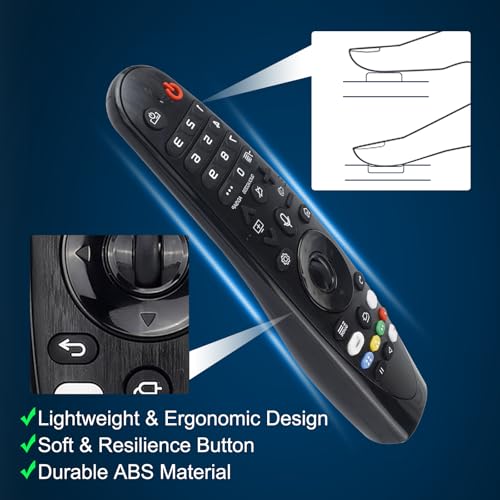 Télécommande AKB75855501 pour LG Smart TV Magic avec pointeur vocal