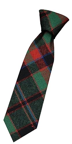 Cravate garçon en laine tartan Buchan Ancient pour mariages et fêtes