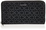Calvin Klein Ck Must Z/A Geldbörse, Schwarz, Schwarz, One Size, CK Must Z/A Wallet X, 0GJ, OS