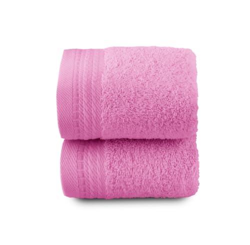 Top Towel - Premium - Asciugamani da bagno - 2 asciugamani viso o bidet - 100% Cotone - 600 Grammi