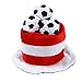 ABOOFAN Coppa del Mondo di Calcio di Calcio del Partito Cappelli di Peluche Cappello Polonia Inghilterra Bandiera Cheerleading del Mondo di Gioco del Calcio di Celebrazione Cappello