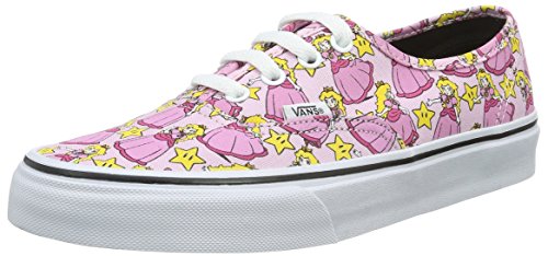 Vans Unisex Nintendo Authentic Princess Peach Sneaker - 7