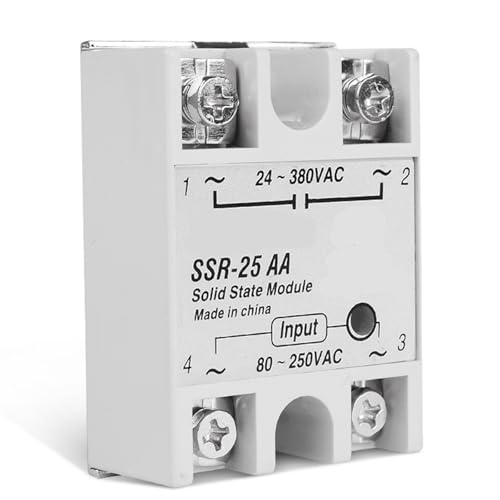 Relé de estado sólido SSR-25A evita arcos eléctricos en circuitos CA a CA 4