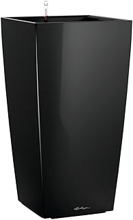 LECHUZA CUBICO Premium 40 schwarz hochglanz 18196 - Produktbild