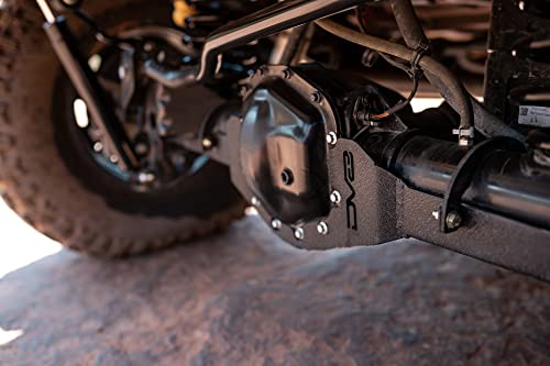Dv8 Offroad Rear Differential Skid Plate For 2018-2023 Wrangler Jl | Fits Dana 44 Axle | Pumpkin And Tube Protection | 100% Bolt On Installation #TOP3