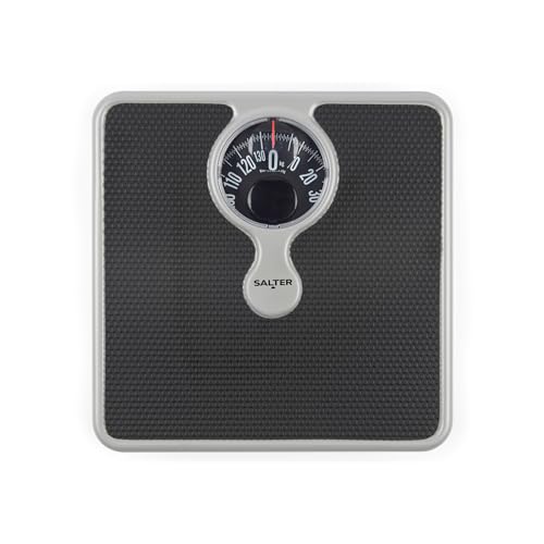 Salter Pèse-Personne Mécanique, Loupe Grossissante, Capacité 133kg, Design Élégant et Compact,...