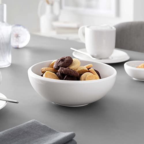 Villeroy & Boch NewMoon Collection Small Serving Bowl for Every Occasion, Premium Porcelain, Made in Germany, Rich, Creamy White, Dishwasher and Microwave Safe, 22 oz Capacity, 7.25 x 2.25 in by Villeroy & Boch - Image 4