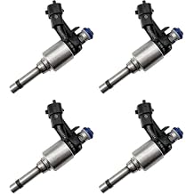 4PCS Fuel Injectors 35310-2B130 35310-2B120 35310-2B160 INJ588 4G2321 62125 35310-2B110 35310-2B130 353102B110 353102B130 FJ114 with Hyundai Accent Kia Rio 2012-2016 1.6L