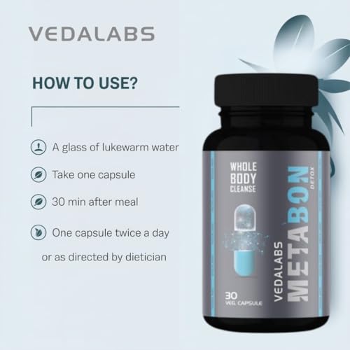 Image of Metabon Detox Natural Ayurvedic Capsules