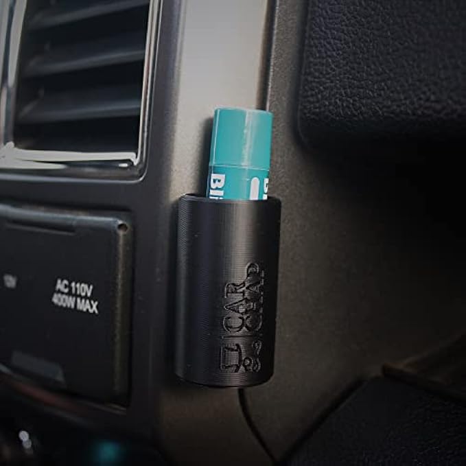 Car Chap upright Lip Balm Holder for car, Chapstick, Burt's remain mess free in heat (1)