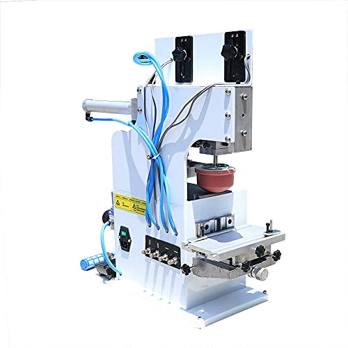 ZYT-3C-250 Commercial Pneumatic Color Pad Printing Machine, 110V Logo DIY Transfer Press Color Coding Monochrome InkPress Logo Coding Press