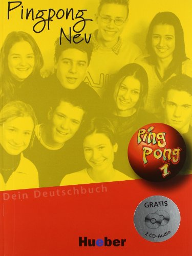 Portada de ping pong neu 1.lehrbuch alumno espaÑol