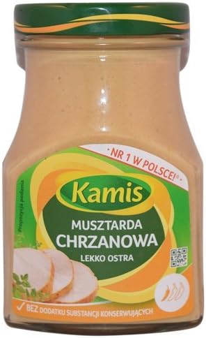 Kamis Horseradish Mustard 185g/6.5oz