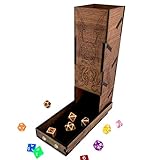 C4Labs Walnut Cthulhu Dice Tower with Basic Tray