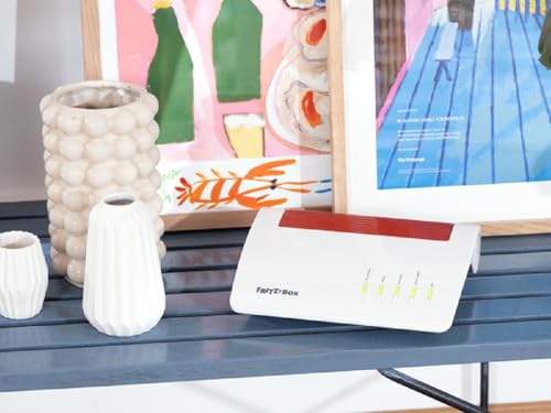 AVM Fritz!Box 5590 Fiber Edition International | Mesh Master | Wi-Fi 6 | 2400 Mbit/s (5 GHz) + 1200 Mbit/s (2,4 GHz) | 2,5 Gigabit LAN | 4 X Gigabit LAN | 2 X USB 3.0 | AON + GPON - Router - Immagine 5