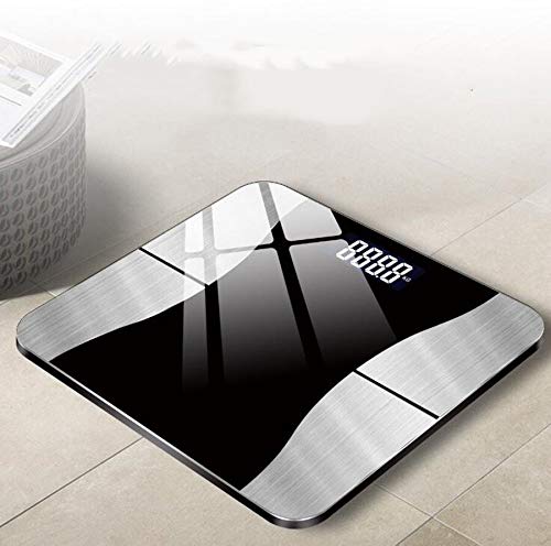 Design de mode Analyseur de composition corporelle avec application pour smartphone Balance de graisse corporelle Bluetooth Overbold Precise Balance numérique sans fil pour salle de bain Smart Digita