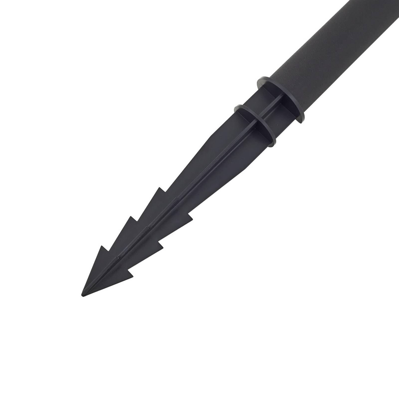 Lindby Lampade solari con sensore di movimento (Moderno) colore Nero, lampadina inclusa lampada solare giardino