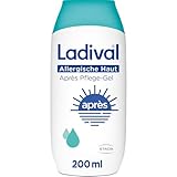Ladival Après Pflege Gel für allergische Haut - Sonnencreme kühlend und feuchtigkeitsspendend bei Sonnenallergie und Mallorca-Akne, für empfindliche Haut, Erwachsene und Kinder ab 6 Monaten, 200ml