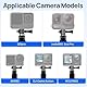 GlasFlength Selfie Stick für GoPro, 49CM Teleskop-Selfie Stick für GoPro Hero 12 11 10 9 8 Schwarz Teleskopstange Selfie für IDJI Osmo Action AKASO SJCAM und Andere Action-Kameras (Aluminiumlegierung)