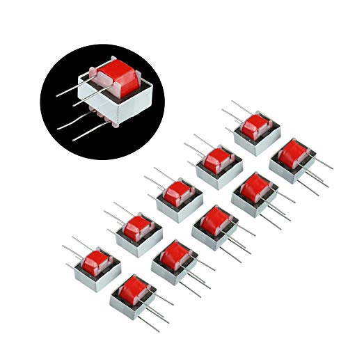 BOJACK EI-14 Transformadores de aislamiento de audio de alta eficiencia 1: 1 AC impedancia 600: 600 Ohm (paquete de 10 piezas)