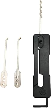 Lock Pick Set Multi Tool Locksmith Outdoor Tool Decompression Tool Pick Set Foldable Compact Lock Picking Set