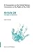 A Commentary on the United Nations Convention on the Rights of the Child, Article 28: The Right to Education - Verheyde, Mieke