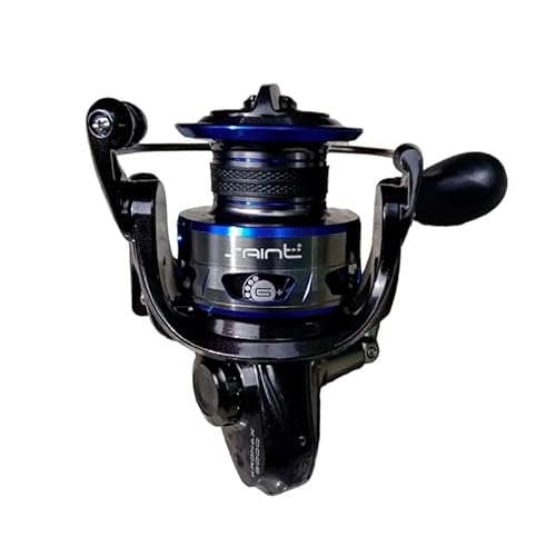 Saint, Molinete Saint Plus Kronax 4000 Rec:5.2:1 Sistema Antirreverso Rolamentos:7 10Kg Lado da Mani