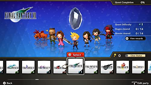 THEATRHYTHM FINAL BAR LINE SWITCH - vue 9