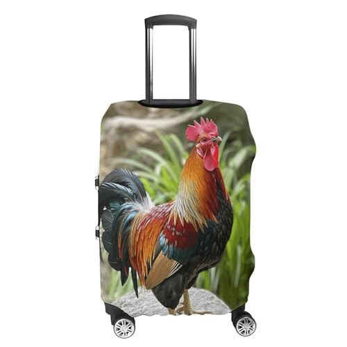 Travel Wheeled Suitcase Sleeve Dustproof Anti-scratch Cock on Rock Luggage Case Protective Cover For 19-32 Inch Luggage4