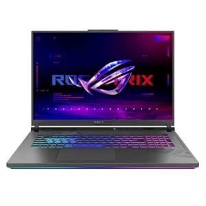 ASUS ROG Strix G18 Gaming Laptop | 18″ Full-HD 165Hz/7ms 16:10 IPS Display | Intel Core i9-13980HX | 16 GB RAM | 1 TB SSD | NVIDIA RTX 4080 | Windows 11 | QWERTZ Tastatur | Eclipse Gray