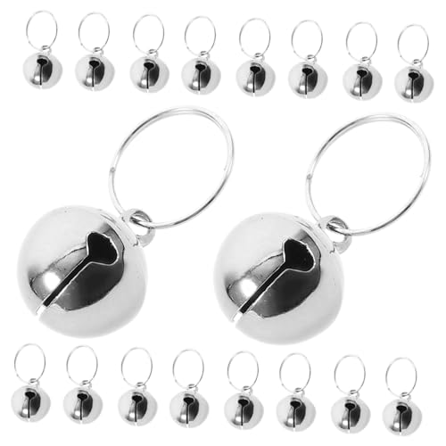 Abaodam 24 Unidades Sino De Chaveiro Feito à Mão Sino Agrícola Sino De Cavalo Pequenos Sinos Sino De