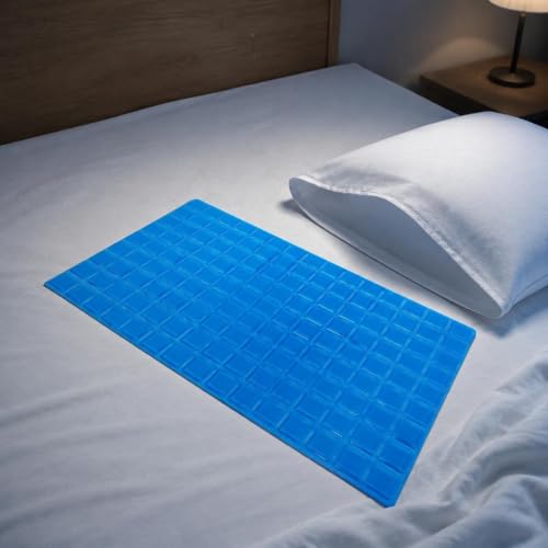 Almohada de gel rectangular de 55x34cm con poliuretano y base texturizada 6