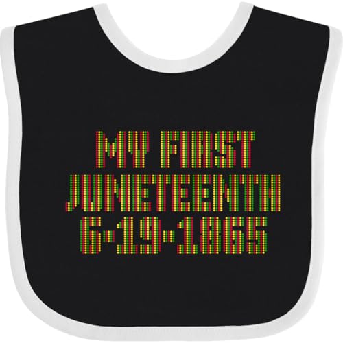 inktastic My First Juneteenth Baby Bib